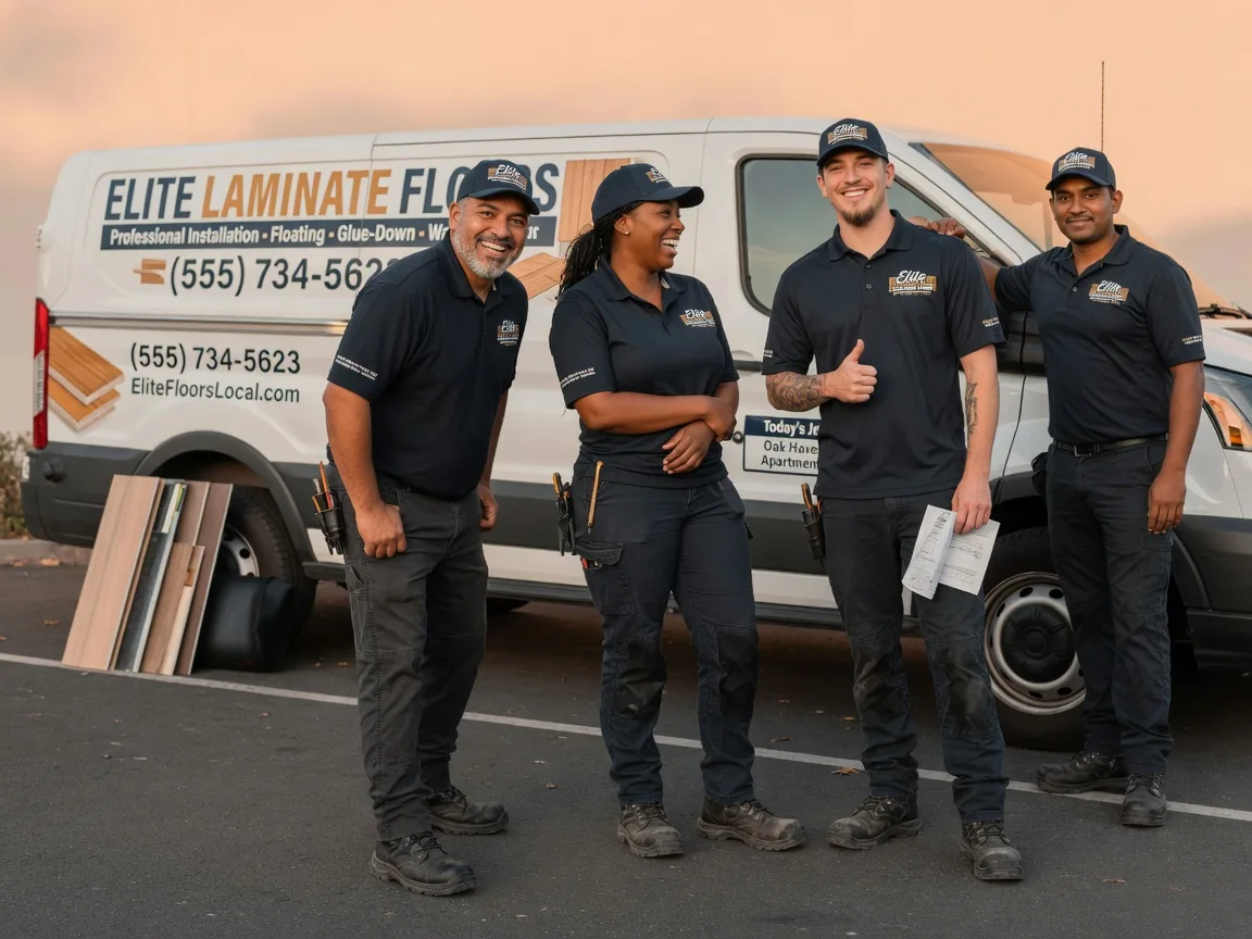 Laminate flooring installation company in Blue, AZ
